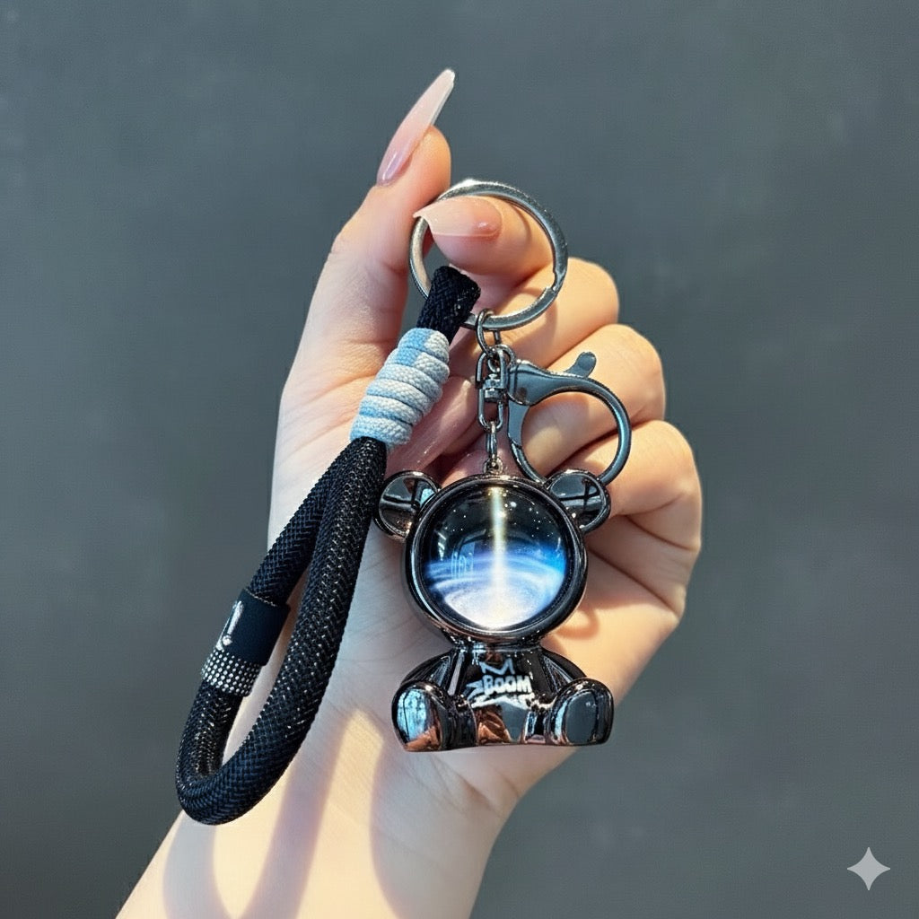 Keychain Space bear grey