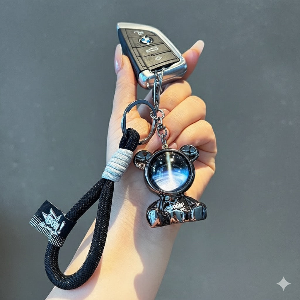 Keychain Space bear grey
