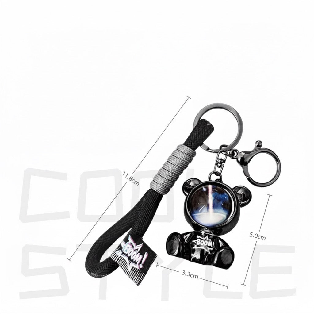 Keychain Space bear grey