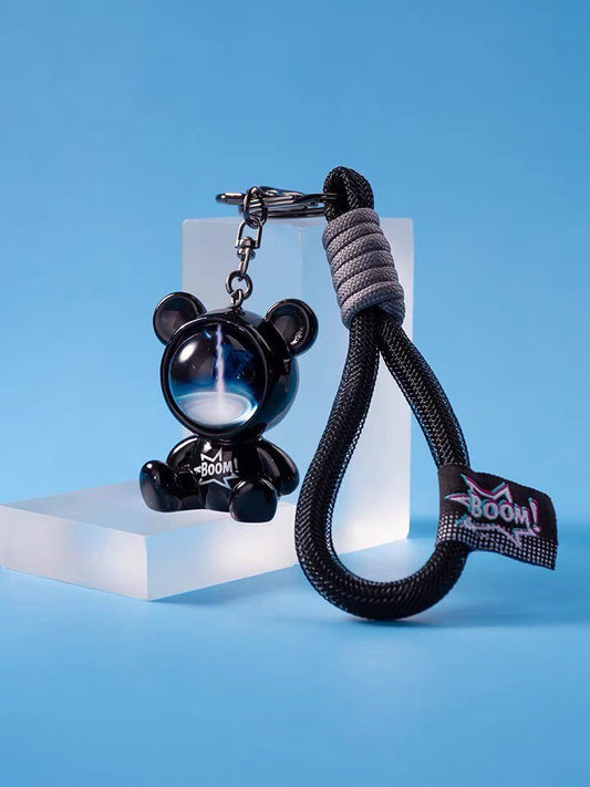 Keychain space bear black
