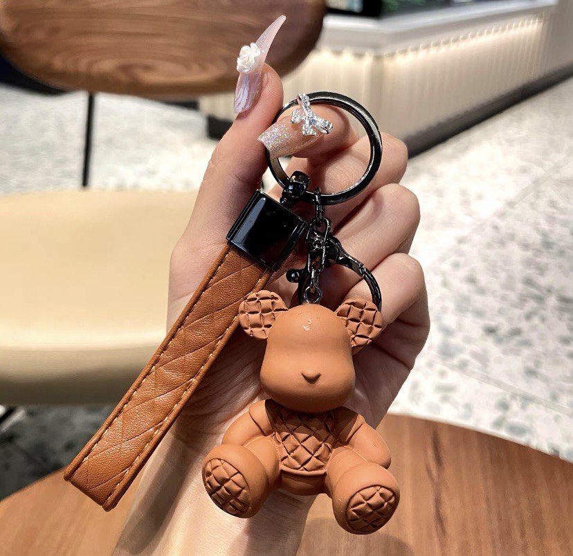 Keychain bear brown