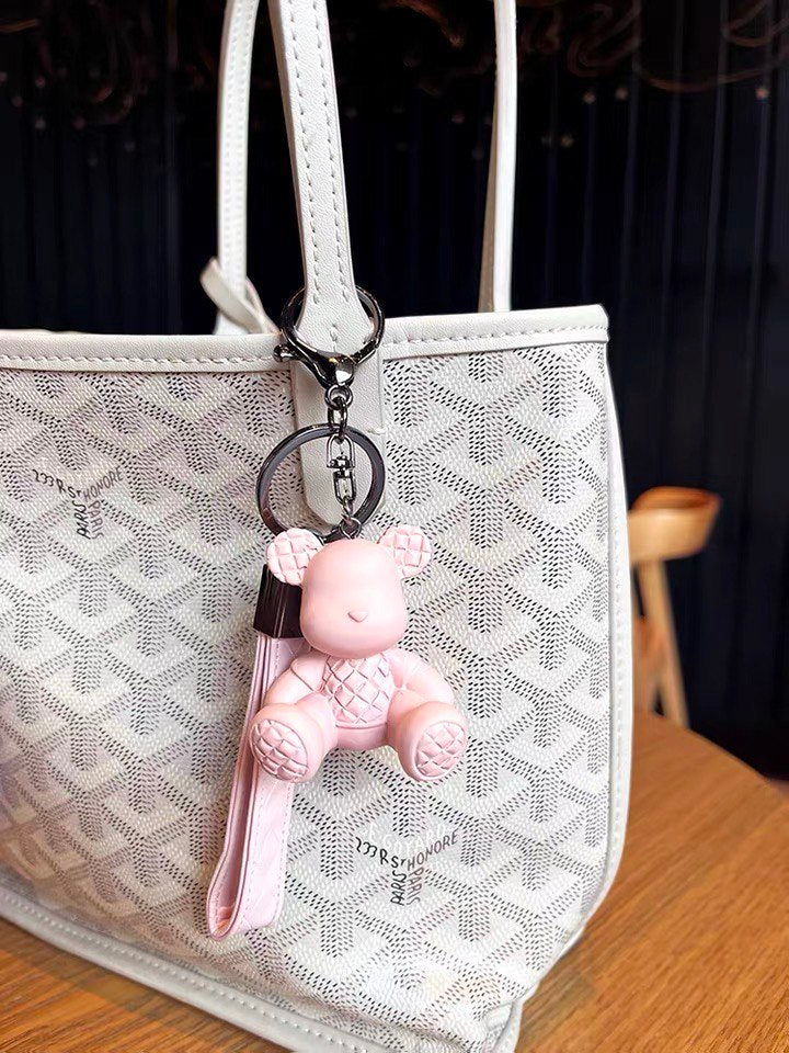 Keychain bear pink