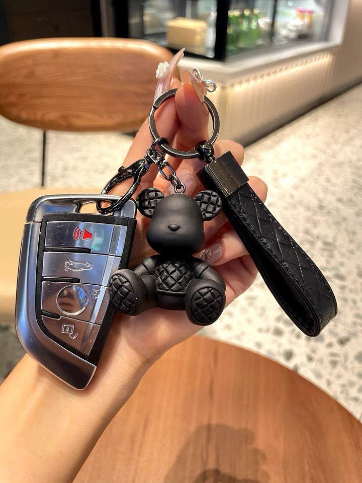 Keychain bear black