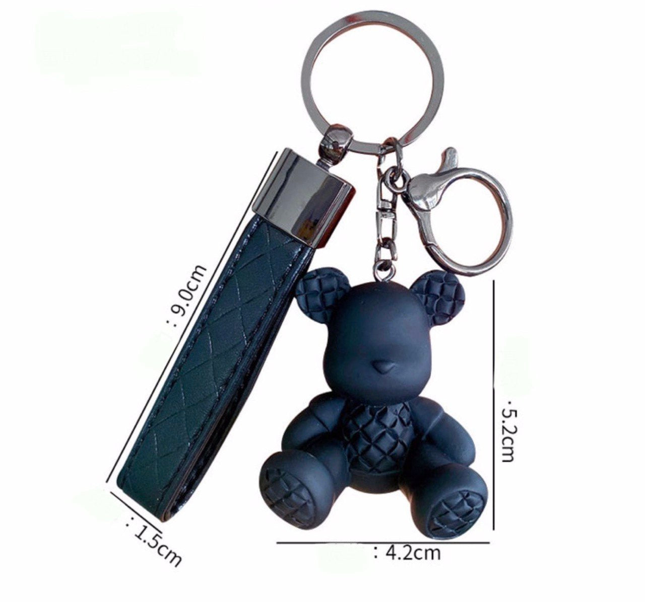 Keychain bear black