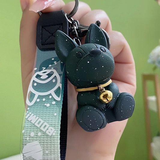 Keychain Bulldog green