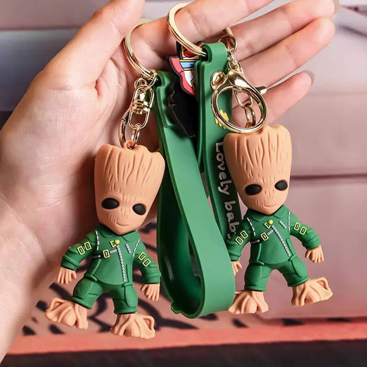 Keychain Groot green