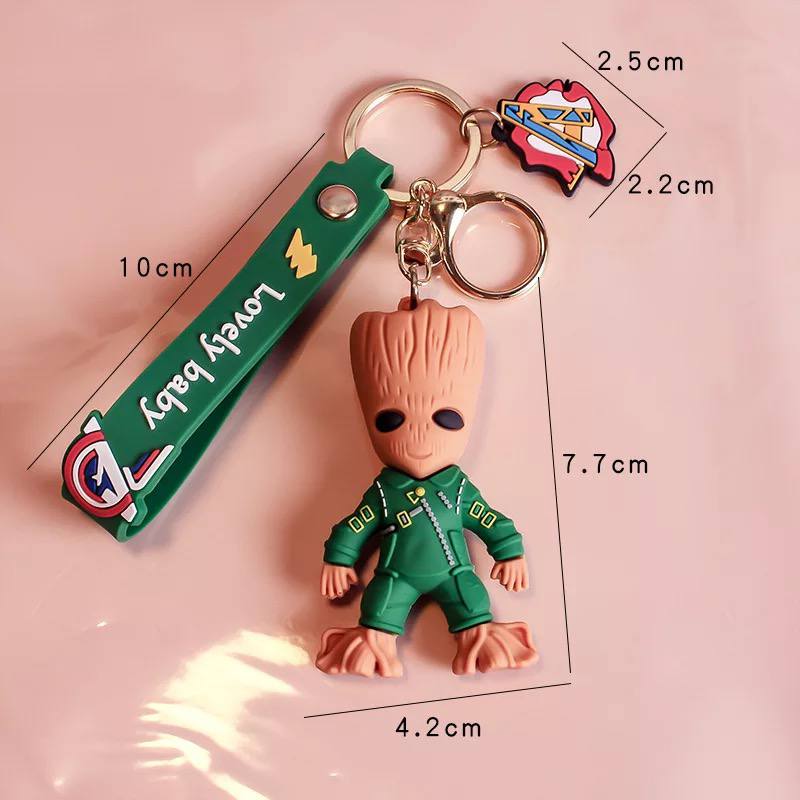 Keychain Groot green