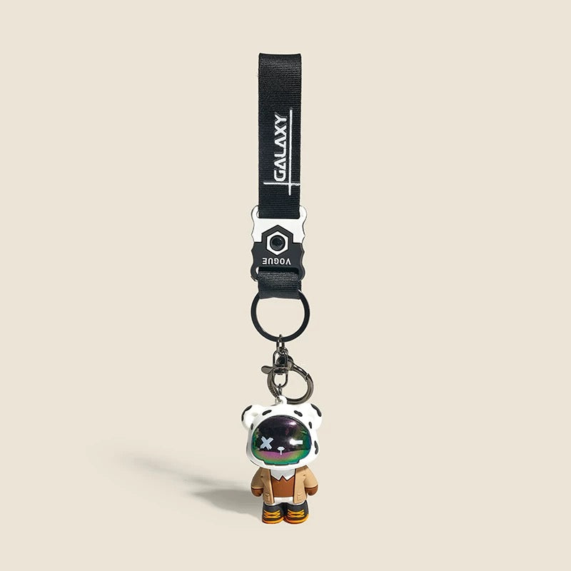 Keychain cool bear in a jacket