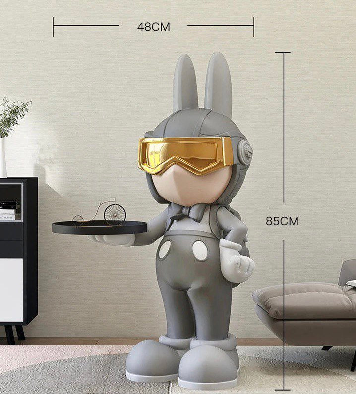 Coffee table cool rabbit beige 85 cm