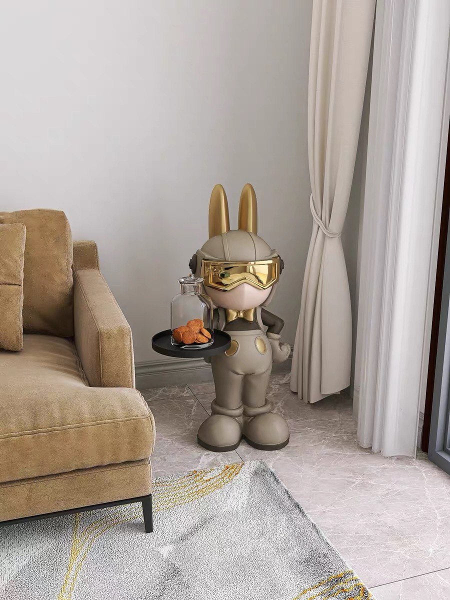 Coffee table cool rabbit beige 85 cm