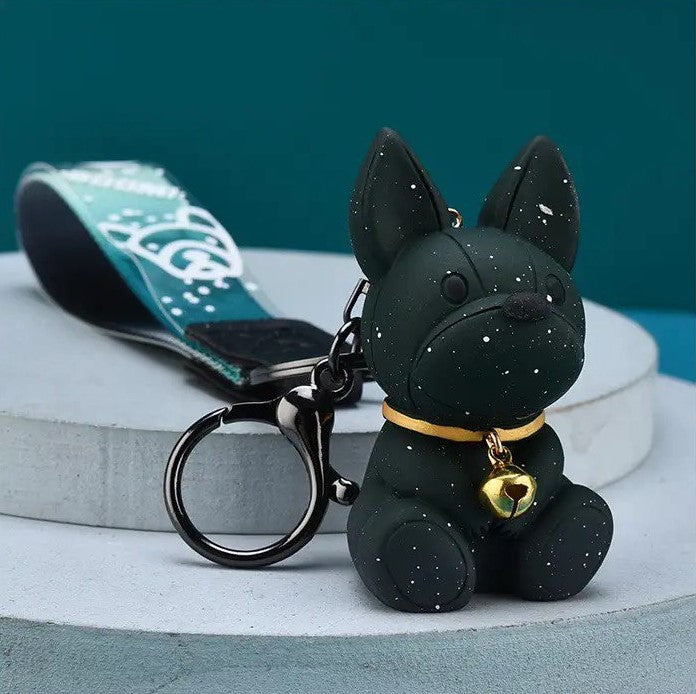 Keychain Bulldog green