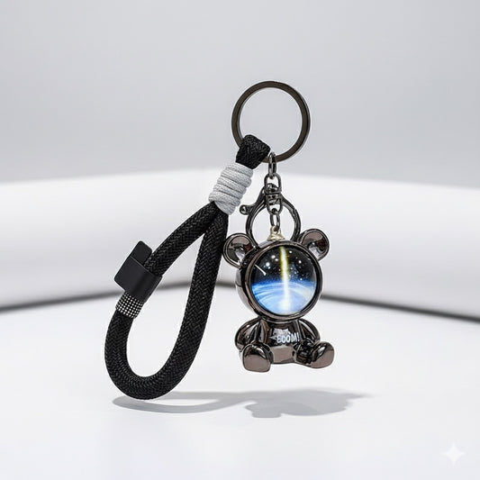 Keychain Space bear grey