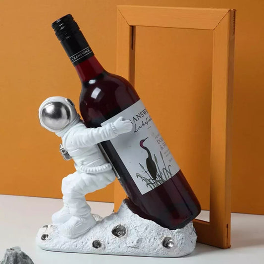 Bottle holder astronaut silver