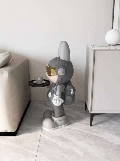 Coffee table cool rabbit gray 85 cm