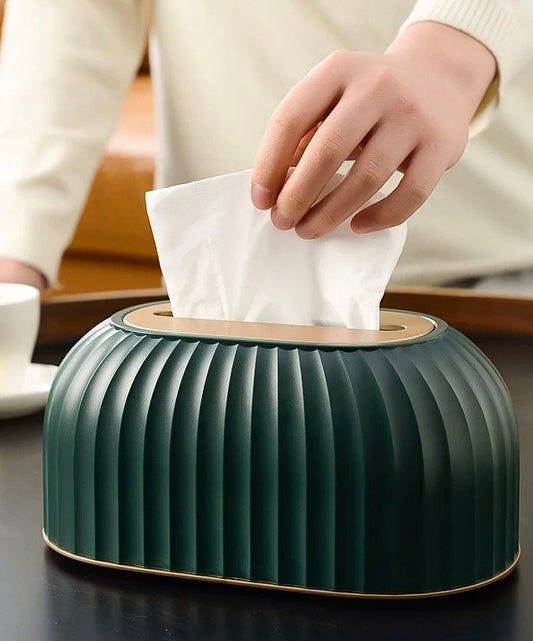 Green auto-lift napkin dispenser