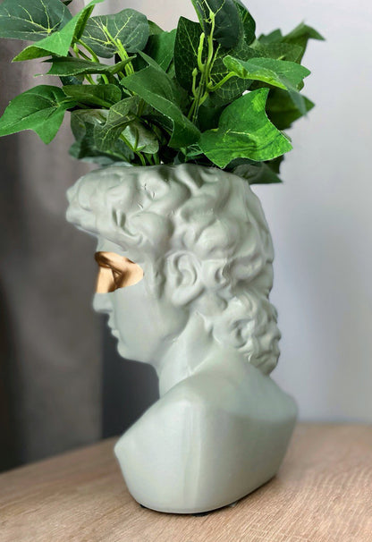 Ceramic vase bust David gray 24 cm