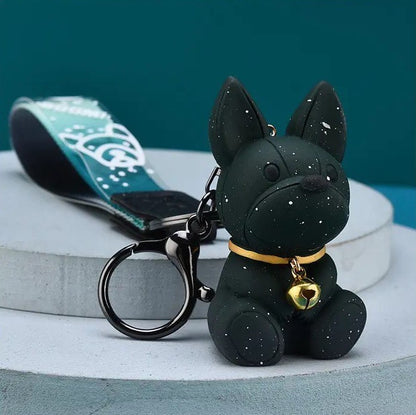 Keychain Bulldog green