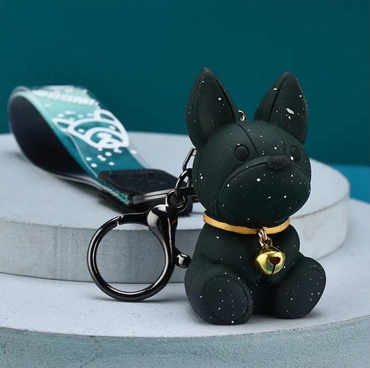 Keychain Bulldog green