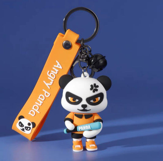 Bracelet pour clés de panda, bracelet pour sac à dos