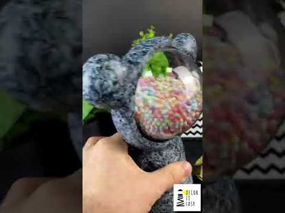 Статуетка, підставка ведмідь з тацею. Organisateur, figurine destinée à l'inter'єру