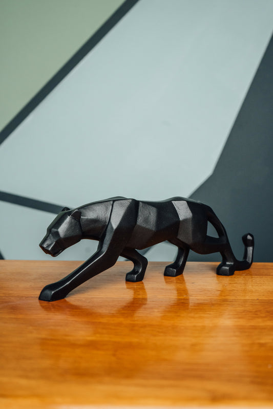 Black panther figurine